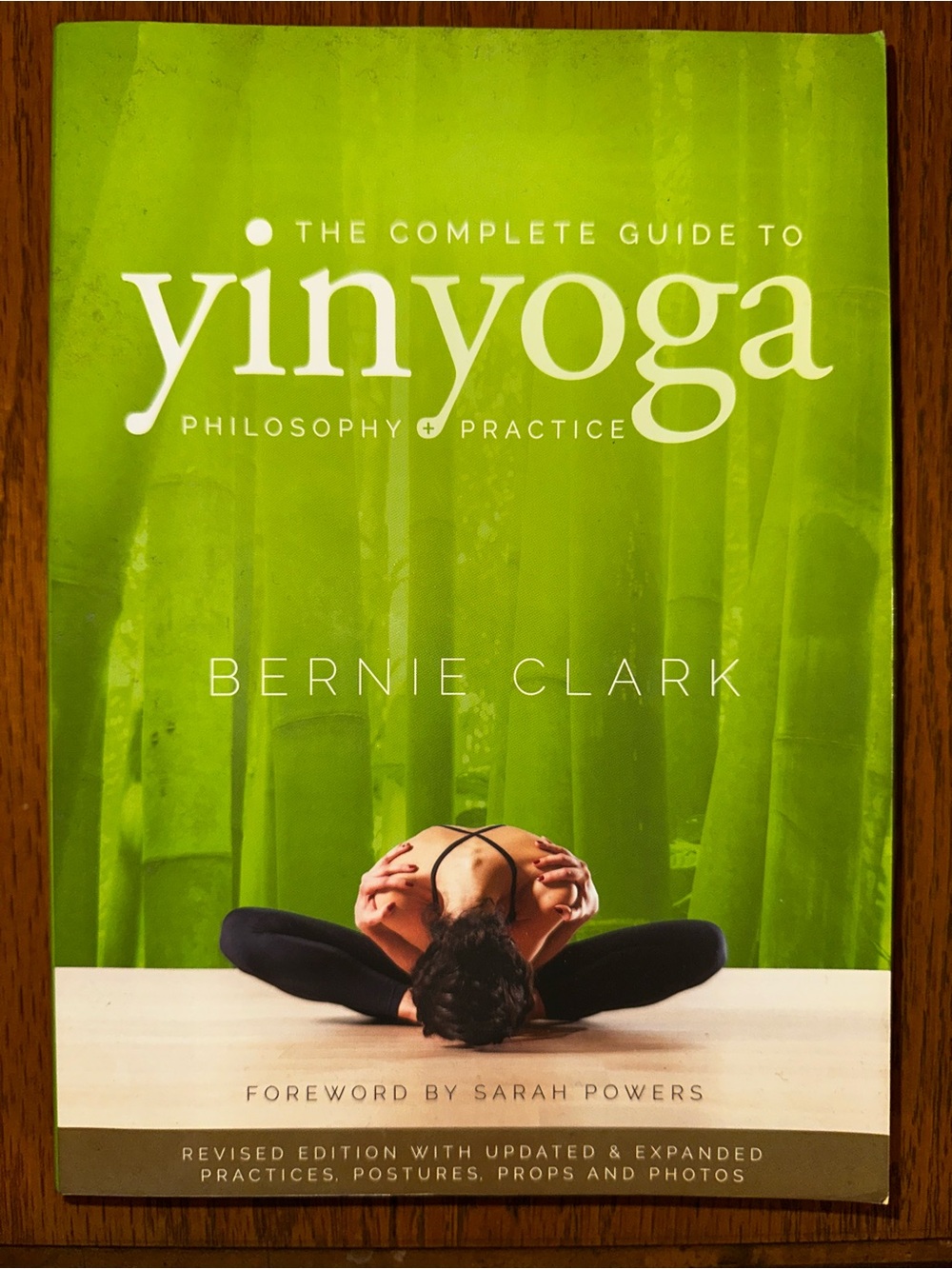 The Complete Guide to Yin Yoga by Bernie Clark - White Paperback Page
